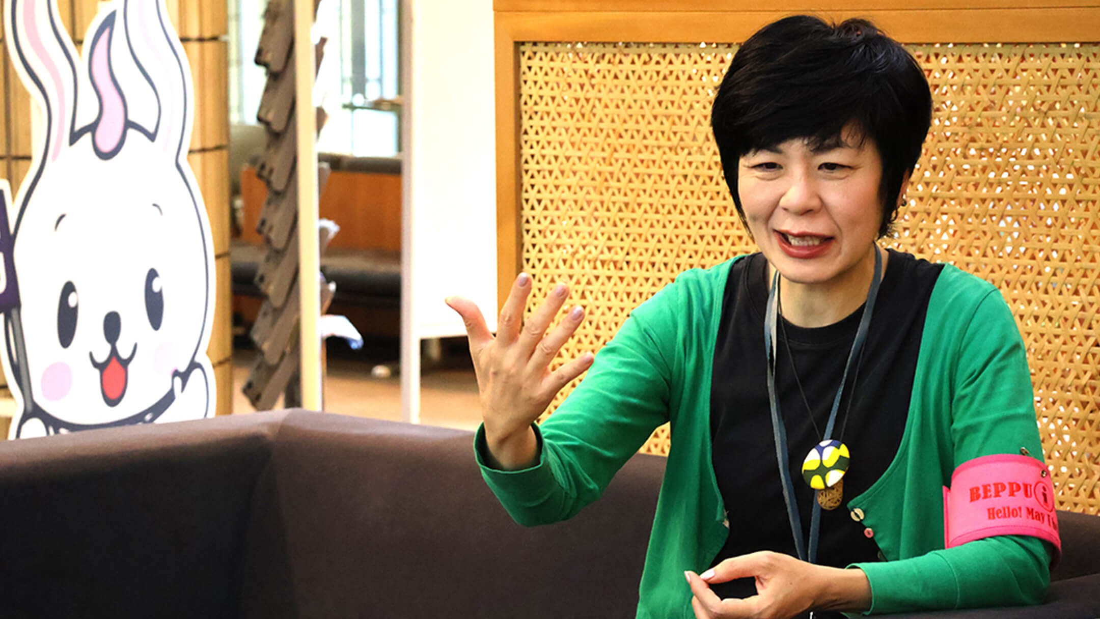 アベリアさんこと、安部純子さん