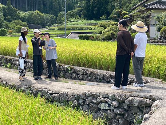 “「東峰村の中学生と地域づくり」（実習地：福岡）