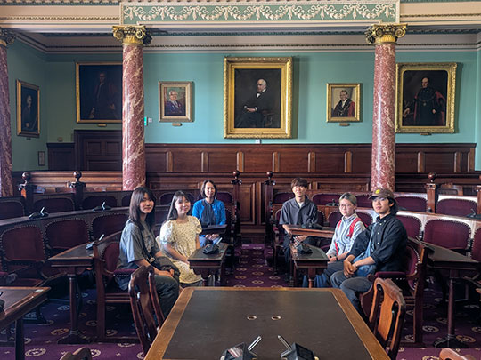 「グローバル都市ロンドン、世界遺産都市バースから学ぶ持続可能な都市開発戦略」（実習地：イギリス）