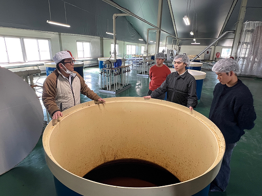 「醤油業界におけるステークホルダーとの共生」（実習地：兵庫、福岡）