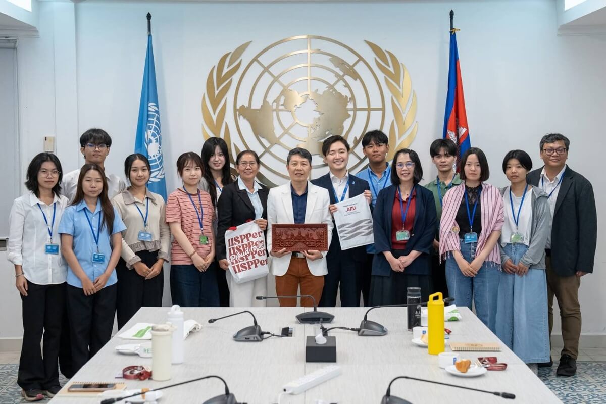 国連開発計画(UNDP)を訪問 (カンボジア プノンペン)