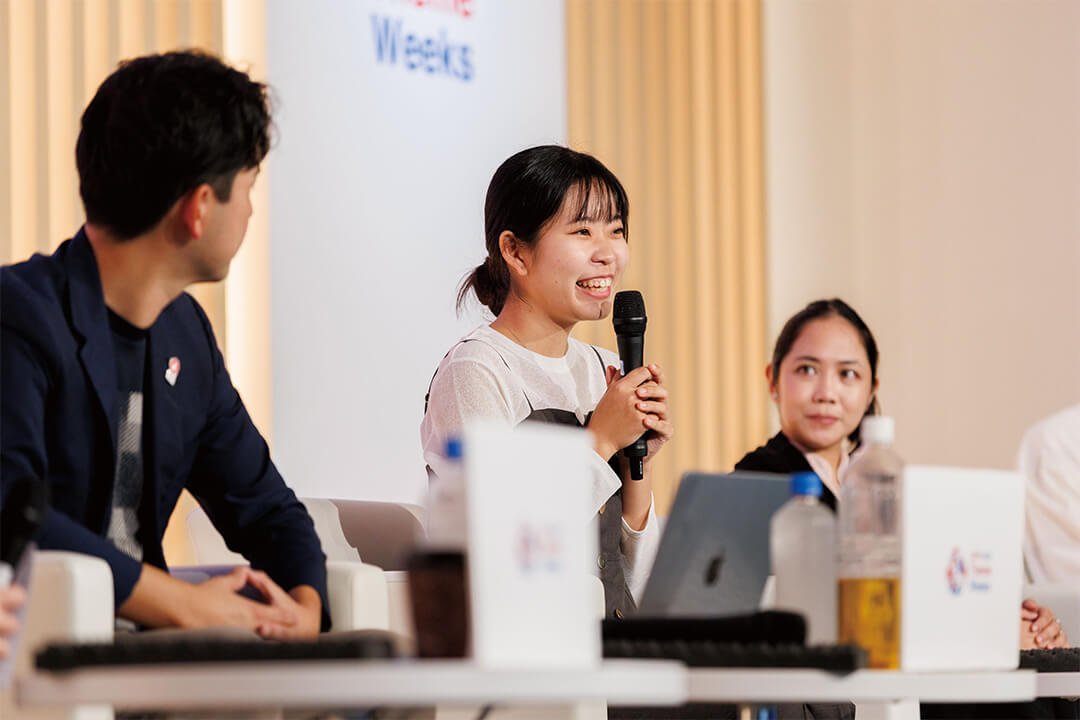 APU生が大阪・関西万博の国際セッションに登壇「AIとビッグ・データで生物多様性を守るために」