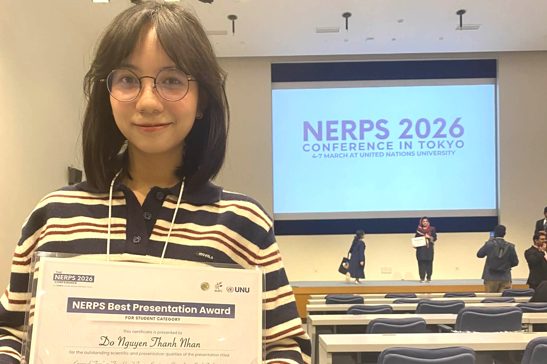 APU生がNERPS 2026で学生最優秀プレゼンター賞を受賞