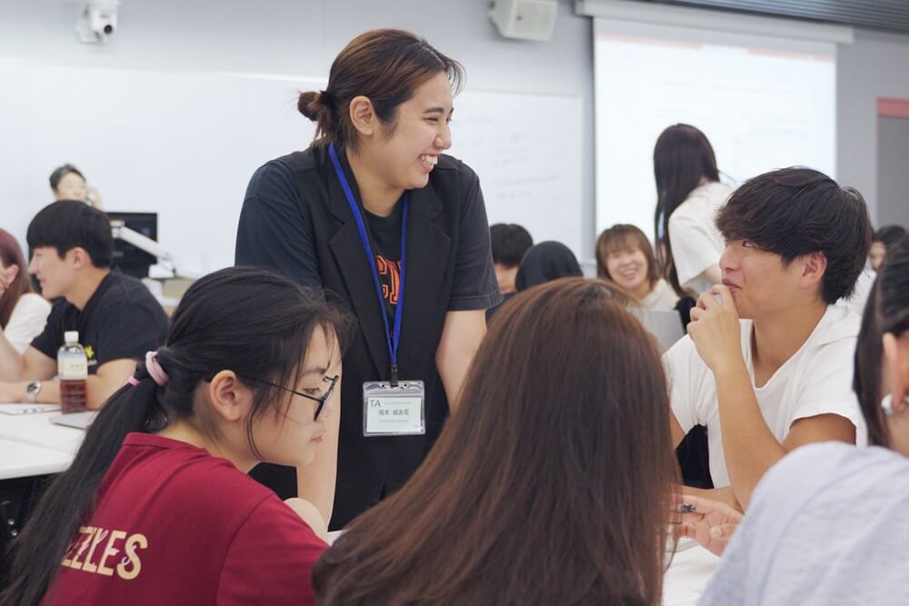 ネイティブ学生の授業参加