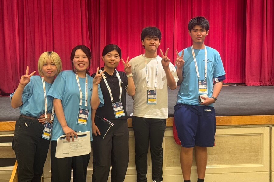 APUの多国籍学生チームがWBSC U-18ワールドカップを支援
