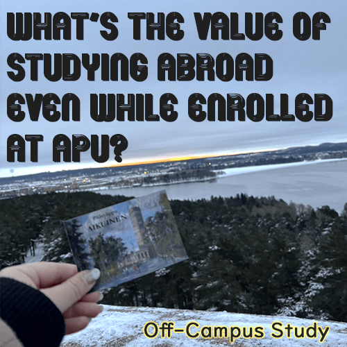 APUにいながらも、海外で学ぶ価値って？