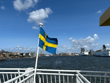 フェリーからの景色（ヨーテボリ）