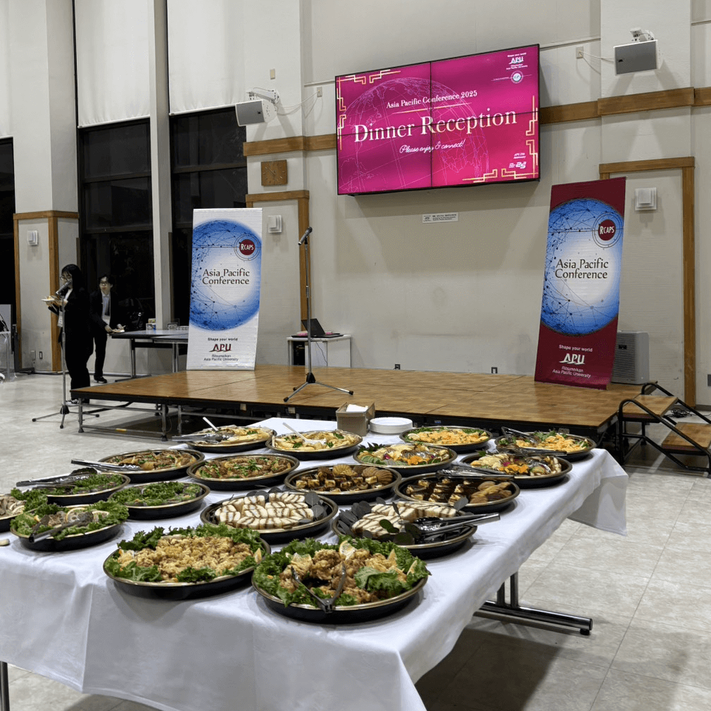 一日目のディナーレセプション