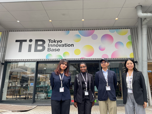 在校生特命副学長・サミットメンバーが首都圏視察を実施