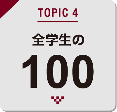 TOPIC4 全学生の100