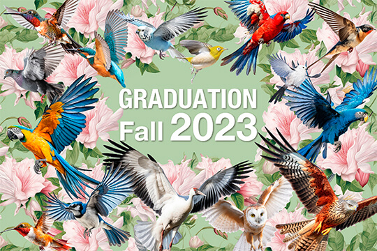 2023年度9月学位授与式　特設サイト