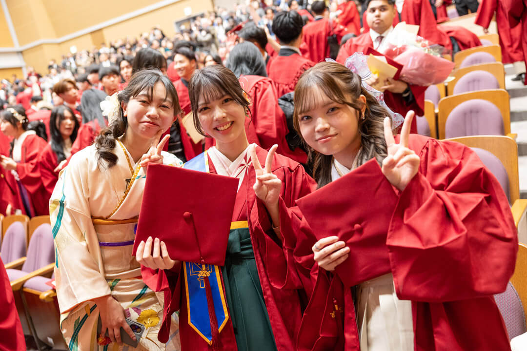 APU 2026年3月の学位授与式