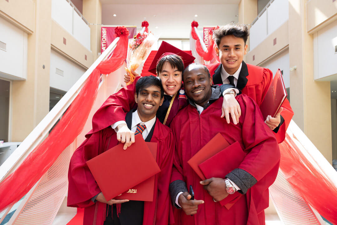 APU 2026年3月の学位授与式