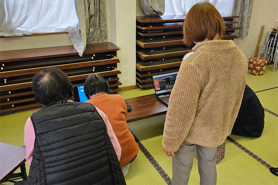 シニア向けゲーム体験会