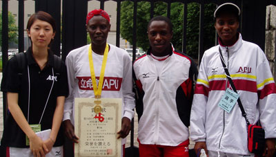 女子陸上部ワンガリ選手 Aps 1回生 日本学生陸上選手権で優勝 立命館アジア太平洋大学 女子陸上部ワンガリ選手 Aps 1回生 日本学生陸上選手権で優勝 立命館アジア太平洋大学
