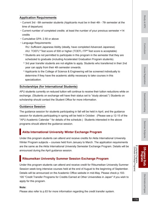 2021 Undergurduate Academic Handbook