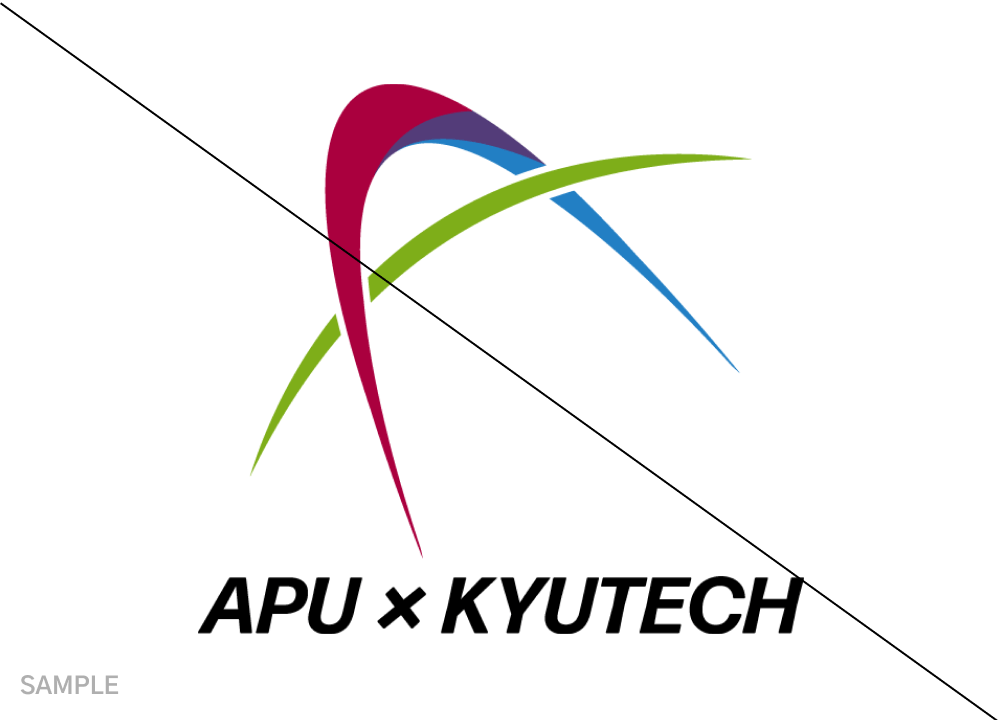 APU×九工大協働 SI事業 ロゴマーク基本型