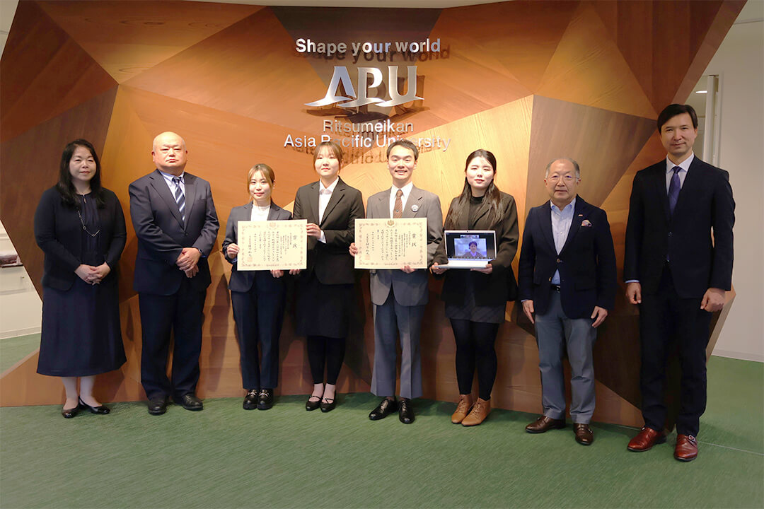 学生団体が「第2回みどり戦略学生チャレンジ」九州ブロック大会で受賞