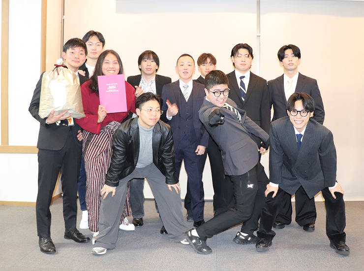 2025年度秋セメスター リビングラーニングプログラム 優秀者・優秀フロア表彰式